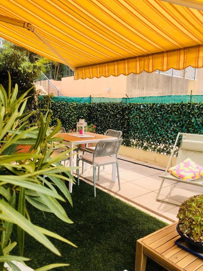 Mon Appart Avec Terrasse Et Piscine โรกบรูน-กัป-มาร์แต็ง ภายนอก รูปภาพ